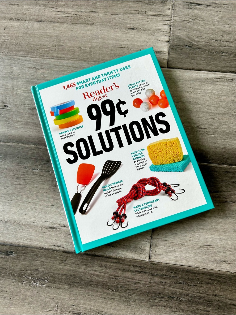 💸 5/20 Reader's Digest 99 Cent Solutions Life Hacks Nonfiction Hardback Book